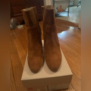 Zara suede boots size 37